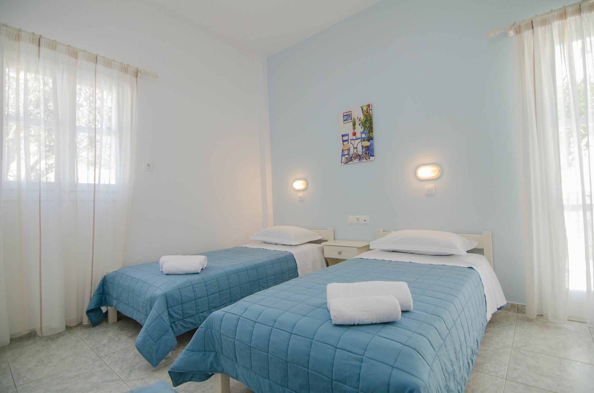 Athena Rooms Chora Eksteriør billede